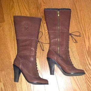 Vince Camuto heeled boots sz 7.5